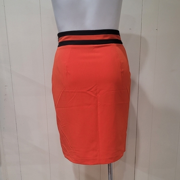 WORTHINGTON Orange A-line Skirt SIZE 12- NWOT - Picture 5 of 10